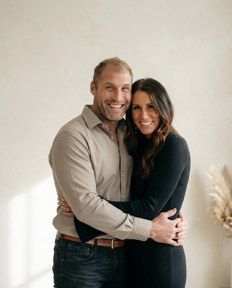 Daniel and Sofie, founders of The Fambes Company